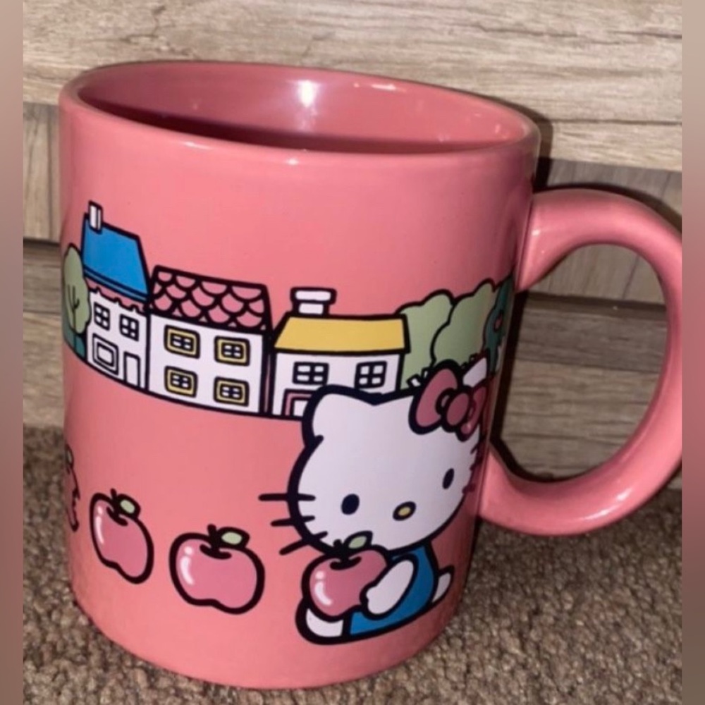Hello kitty pink mug